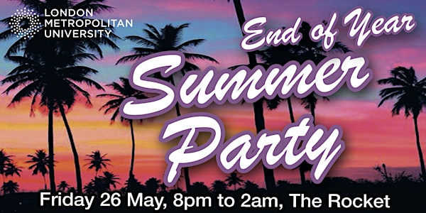 London Metropolitan University End of Year Summer Party 2017
