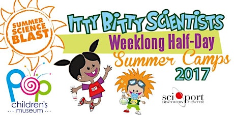 Itty Bitty Scientists Summer Camps 2017 primary image