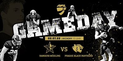 Hauptbild für Austrian Football League - AFC Rangers VS Prague Black Panthers