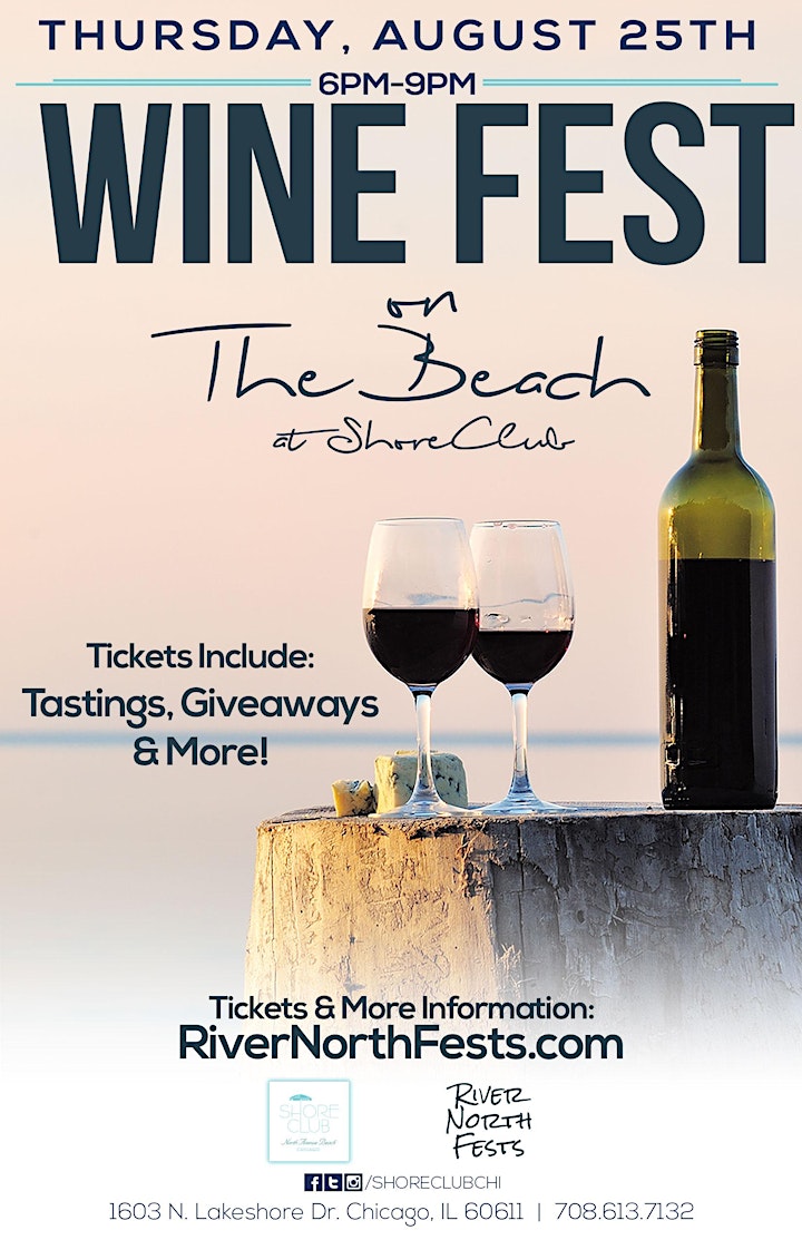 Wine Fest on the Beach - Wine Tasting at North Ave. Beach image