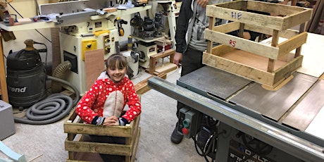 Kids - Make a Toy Crate,  £25 Age 8-16