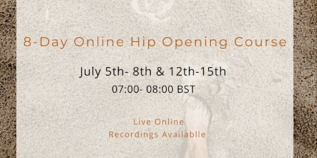 8 Day Online Hip Opening Course with Kundalini Yoga entradas