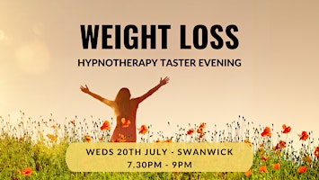 Weight Loss Hypnotherapy Taster Evening