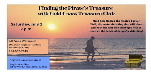 Finding the Pirate's Treasure with the Gold Coast Treasure Club!