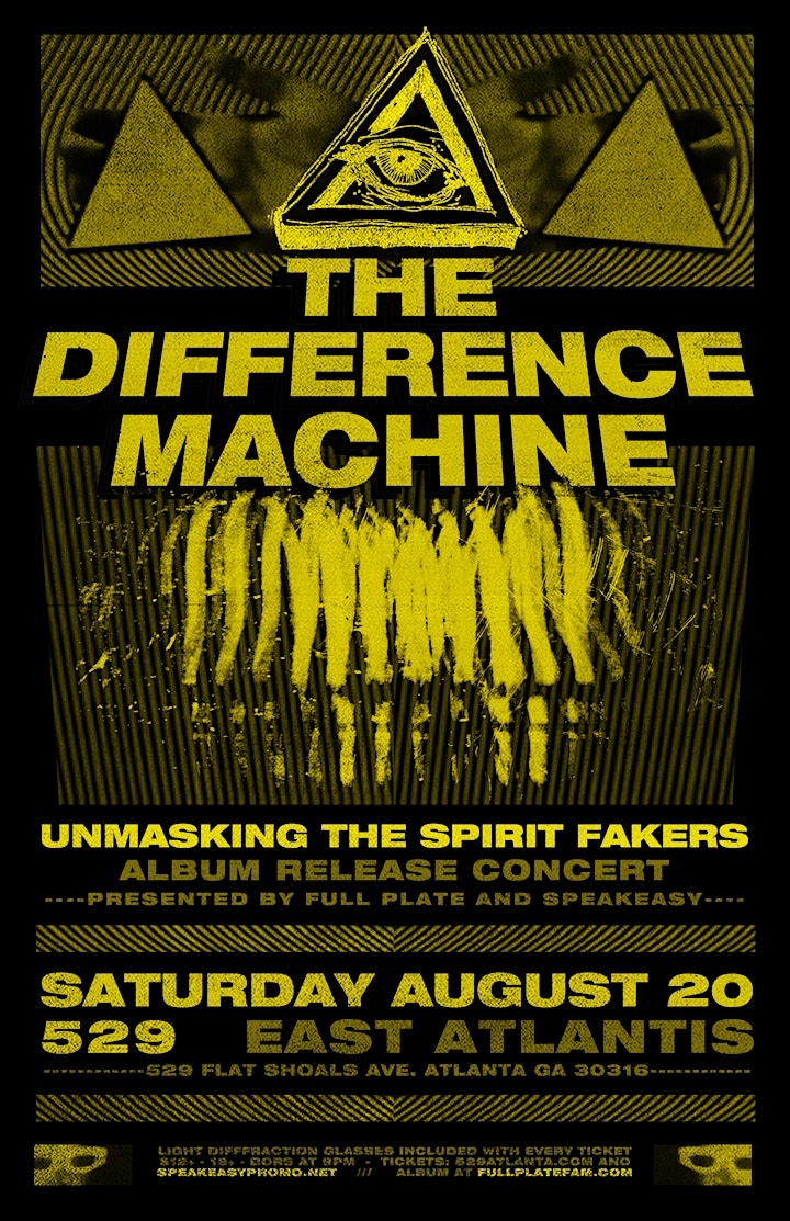 The Difference Machine - Unmasking the Spirit Fakers Album Release Concert image