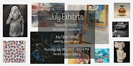 Opening Reception for July Exhibits tickets