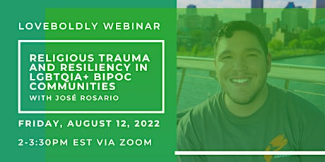 Religious Trauma and Resiliency in LGBTQIA+ BIPOC Communities