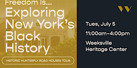 Freedom Is…: Exploring New York’s Black History tickets