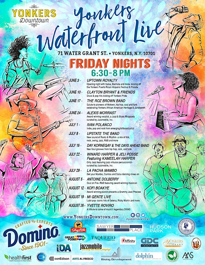 Yonkers Waterfront Live Summer Concert Series image