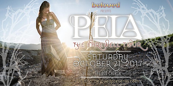 An Evening with Peia ~ The Farewell Tour