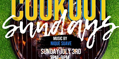 COOKOUT SUNDAY