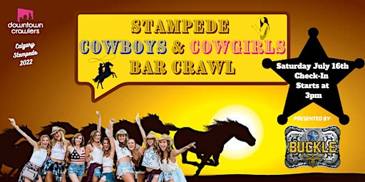 Stampede Cowboys & Cowgirls Bar Crawl - Calgary