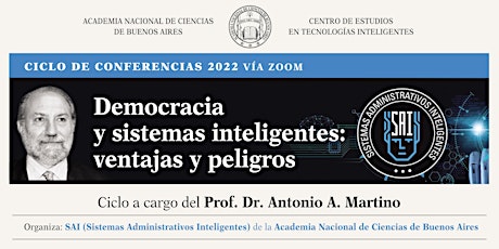 Ciclo "Democracia y Sistemas Inteligentes: ventajas y peligros".