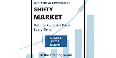 Imagen principal de Shifty Market! Get the Right List Price Every Time