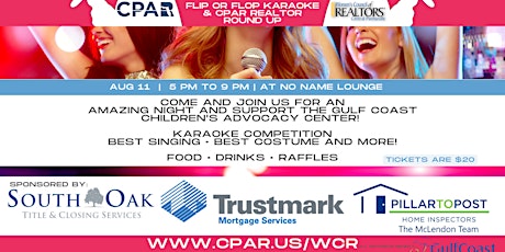 Women's Council Flip or Flop Karaoke & CPAR Realtor Roundup