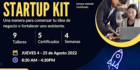 Sueño de Emprendedor (Startup Kit) tickets