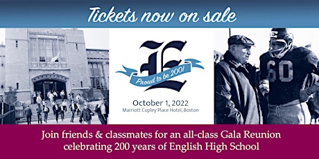 English High School 200th Anniversary Gala Event tickets