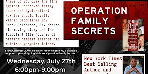 OPERATION FAMILY SECRETS: True story of growing up in the mob & leaving it.