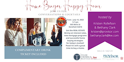 Home Buyer Happy Hour | Real Estate Conversations & Cocktails