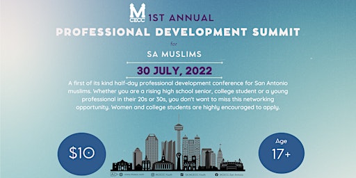 1st Annual-Professional Development Summit for SA Muslims