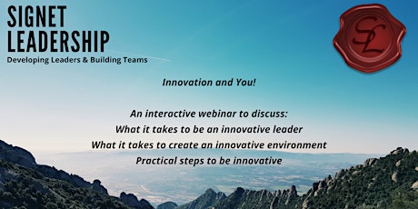 Innovation and You! tickets