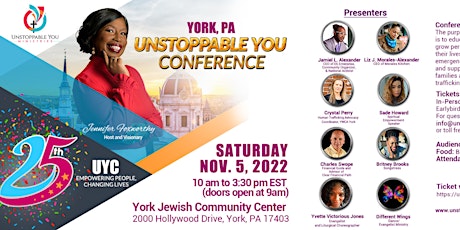 Unstoppable You Conference - York, PA 2022 tickets