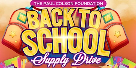 Back-To-School Supply Drive tickets