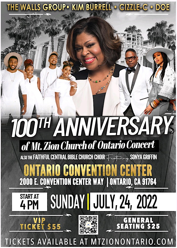 Mt. Zion 100th Anniversary Concert & Banquet image