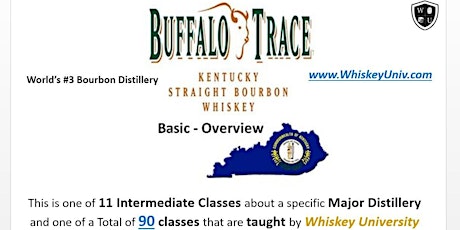 Buffalo Trace Brands Tasting Class B.Y.O.B. (Course #303) tickets
