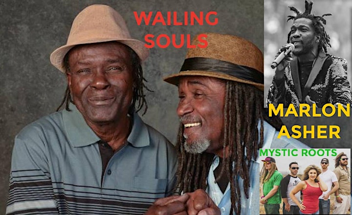 Wailing Souls, Marlon Asher & Mystic Roots | Humboldt Reggae Showcase 8/14 image