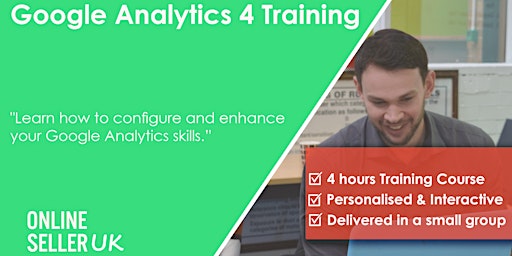 Imagem principal do evento Google Analytics 4 (GA4) Training Course - Bristol