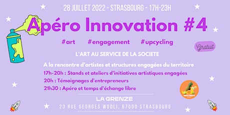 Apéro Innovation #4 Strasbourg billets