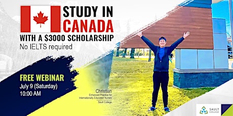 Study in Sault College Canada with a $3,000 Scholarship (July 9, 10am) entradas