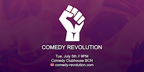 Comedy Revolution! English Stand Up Comedy biglietti