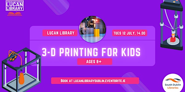 3-D Printing Workshop for Kids