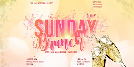 Sunday Brunch and Vibe tickets