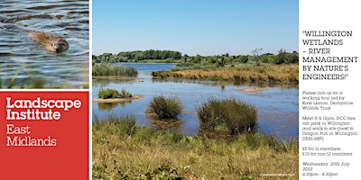 LIEM: Willington Wetlands – river management by nature’s engineers!