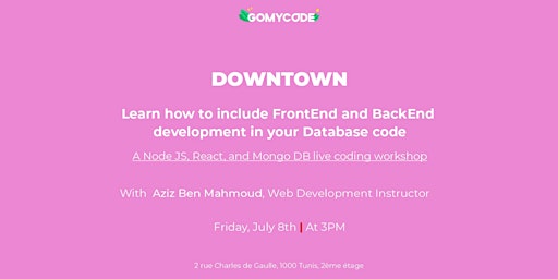 Learn how to include Frontend and Backend development in your Database