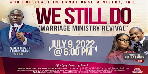 "We Still Do" Marriage Ministry Revival