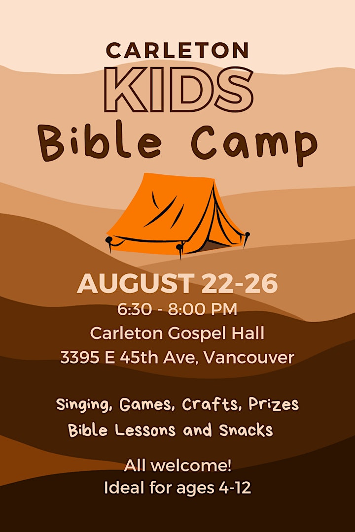 Carleton Kids Bible Camp image