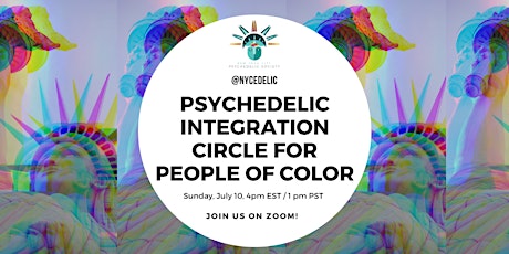 July (Virtual) Psychedelic Integration Circle for People of Color tickets