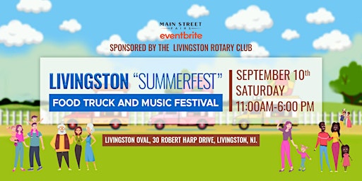 Livingston ‘Summerfest’ Food Truck and Music Festival