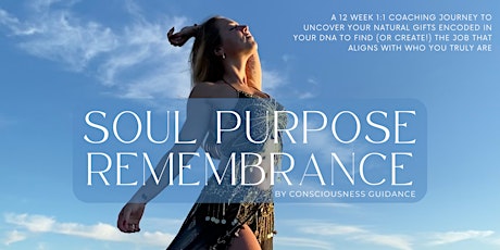 Soul Purpose Remembrance Masterclass tickets