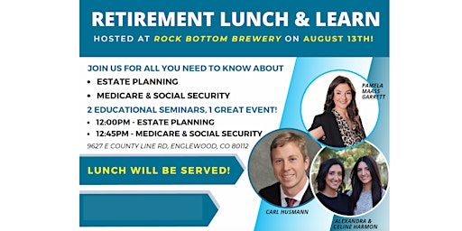 Retirement Lunch and Learn