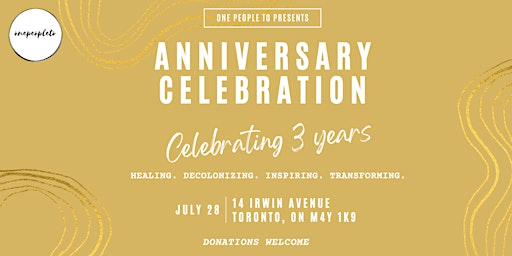 OnePeople TO 3rd Anniversary Celebration