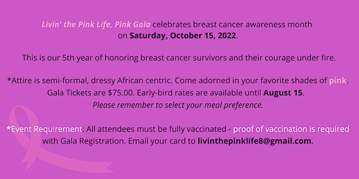 Livin the Pink Life, Pink Gala: It Takes A Village! image