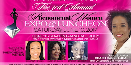 The Phenomenal Women Expo & Luncheon-NY 2017 primary image