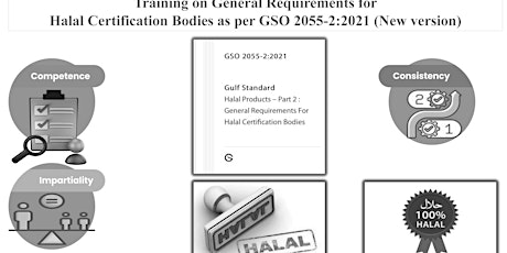 General Requirements for Halal Certification Bodies as per GSO 2055-2:2021 tickets
