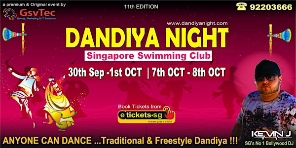 Dandiya Night 7th Oct 2022