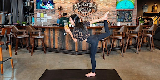 Sip & Stretch Saturday's at Rendezvous Brewing Co.